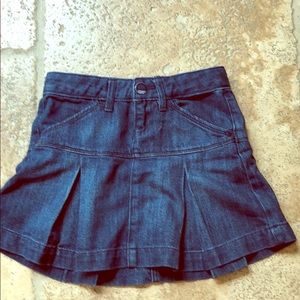 GapKids mini jeans skirt
